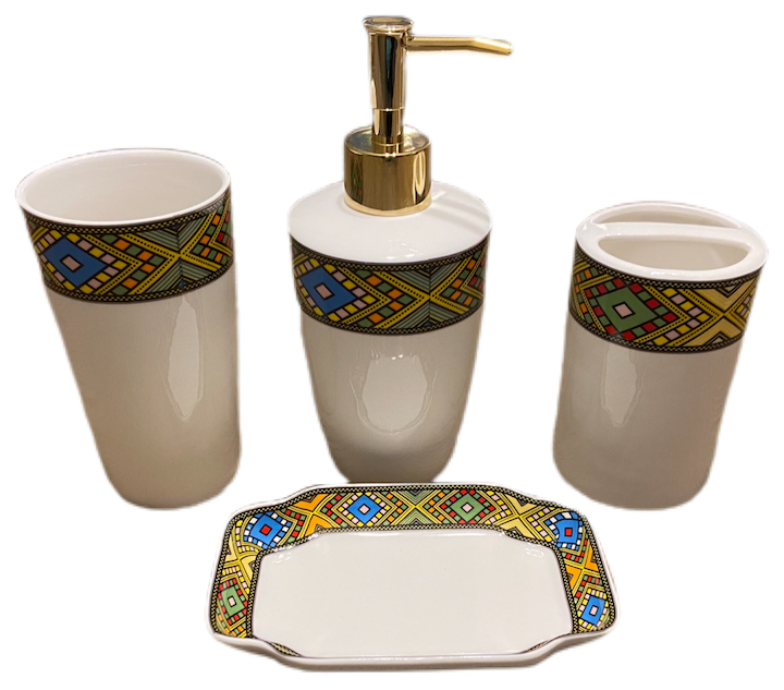 Bathroom Set Tlet 4 pcs