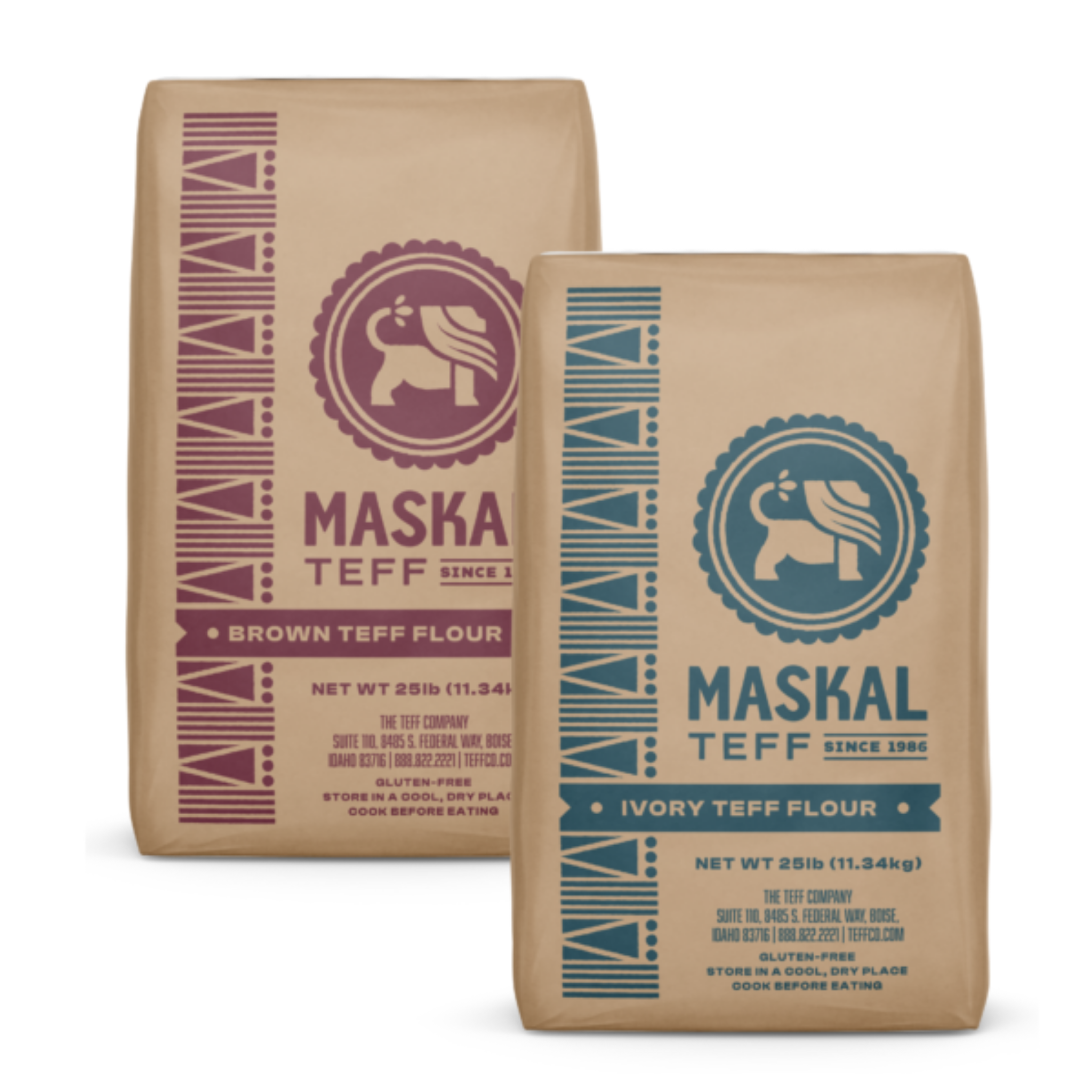 Maskal Teff Flour መስቀል ጤፍ ዱቄት