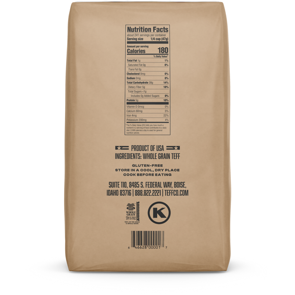 Maskal Teff Flour መስቀል ጤፍ ዱቄት